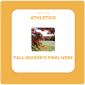 End of Fall Athletic Season 2025 End of Fall Athletic Season 2025
