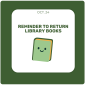 Returning Library Books Returning Library Books