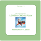 Lower School Play rescheduled for February 11! Lower School Play rescheduled for February 11!
