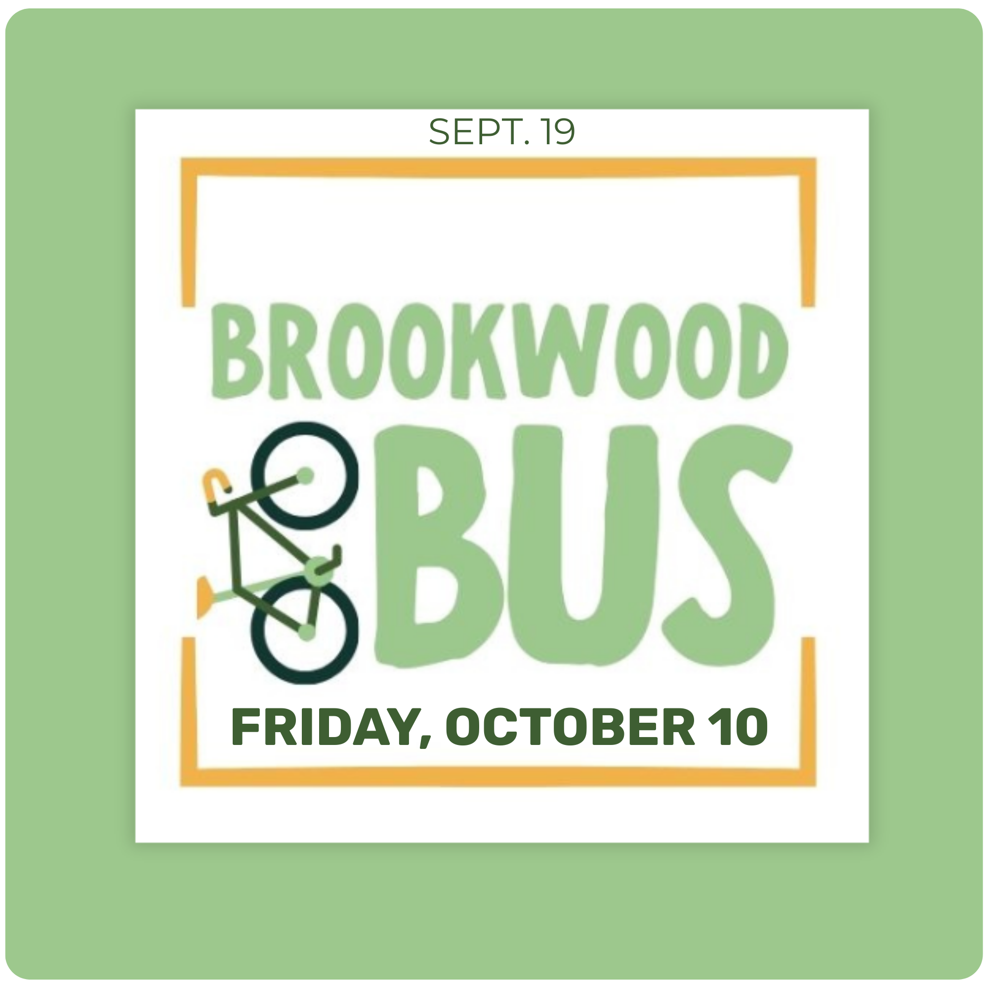 Brookwood Bike Bus 2025