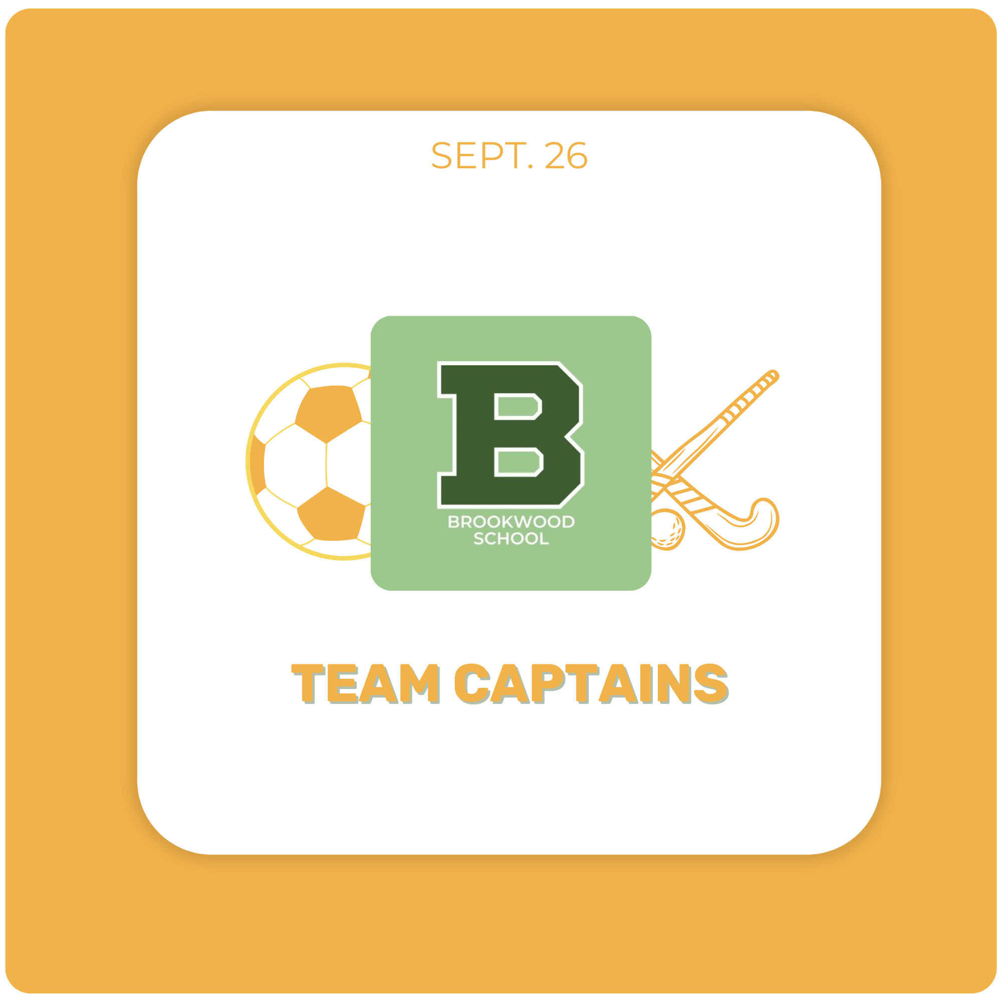 Athletics: Team Captains