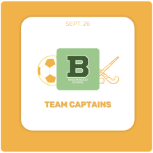 Athletics: Team Captains