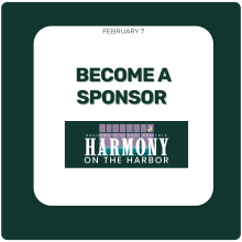 Become an event sponsor of Harmony on the Harbor Become an event sponsor of Harmony on the Harbor