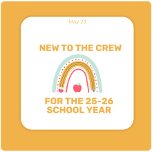 New Employees for the 2025-26 School Year New Employees for the 2025-26 School Year