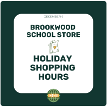 Holiday Shopping at the School Store! Holiday Shopping at the School Store!