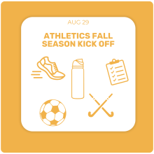 Welcome to Fall Athletics! Welcome to Fall Athletics!