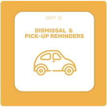 Upper School Dismissal Reminder