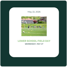 Lower School Field Day 2026 Lower School Field Day 2026