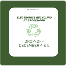 Electronics Recycling Drop-Off — December 4 & 5