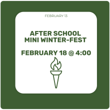 After School Mini Winter-Fest - February 18