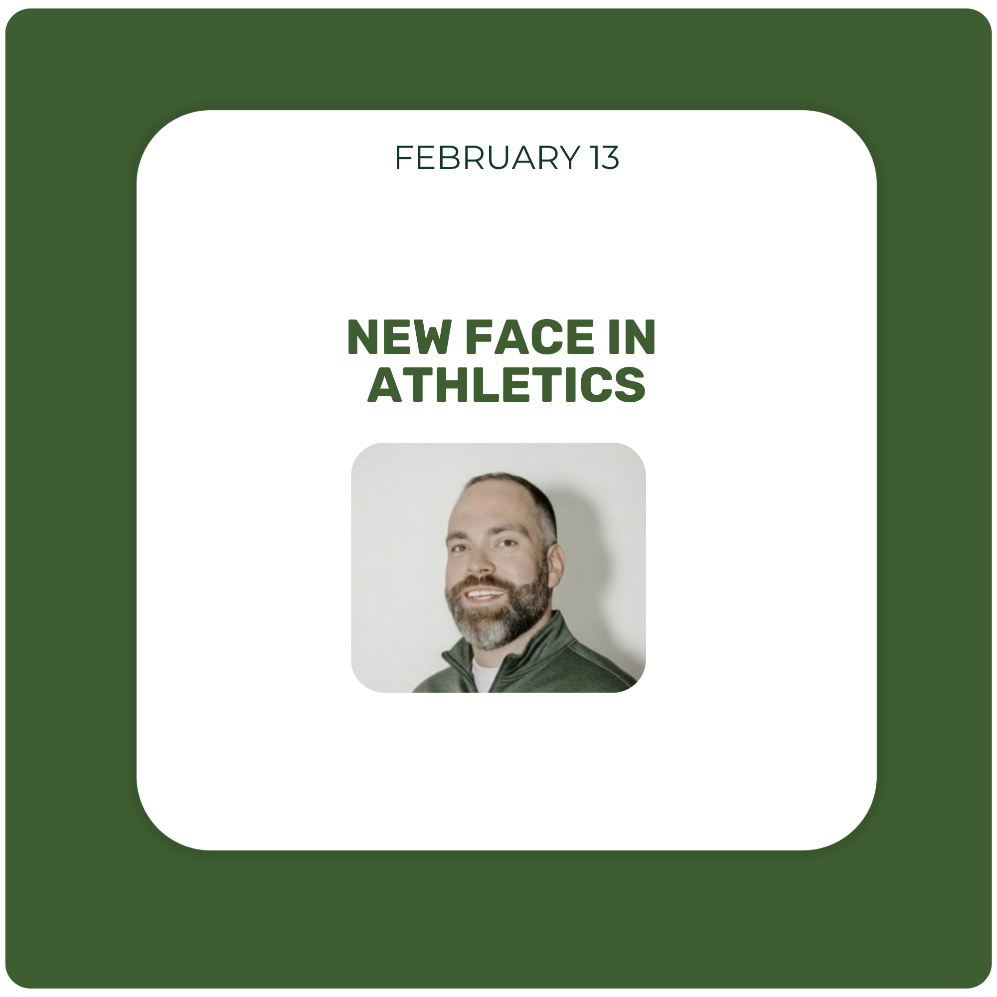 New Face in Athletics 