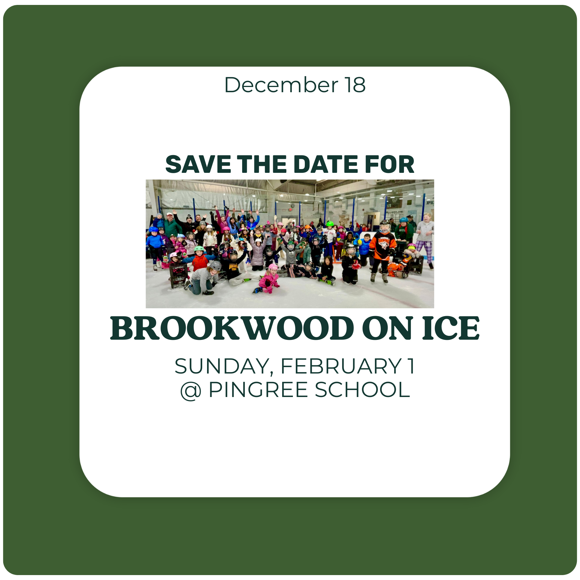 Brookwood on Ice - Sunday, February 1, 2026 Brookwood on Ice - Sunday, February 1, 2026