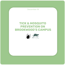 Tick & Mosquito Prevention on Campus Tick & Mosquito Prevention on Campus