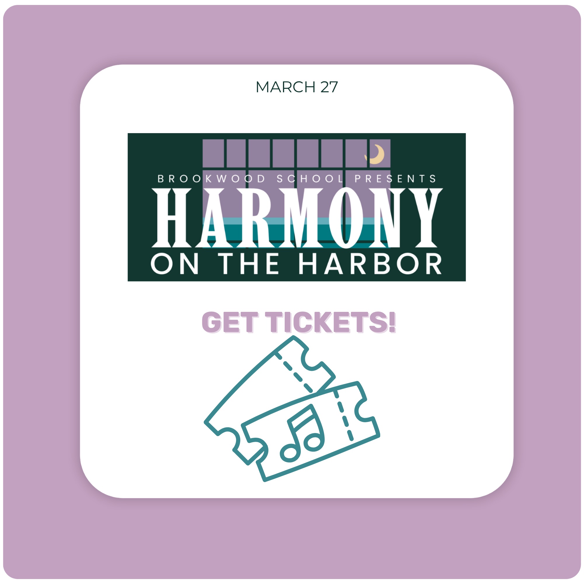An Evening Not to Miss: Harmony on the Harbor An Evening Not to Miss: Harmony on the Harbor